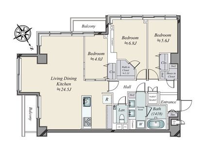 間取図(平面図)