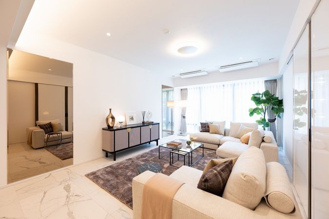 パークコート千代田四番町 リビング パークコート千代田四番町 リビング