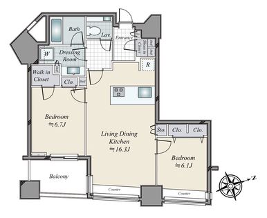 間取図(平面図)