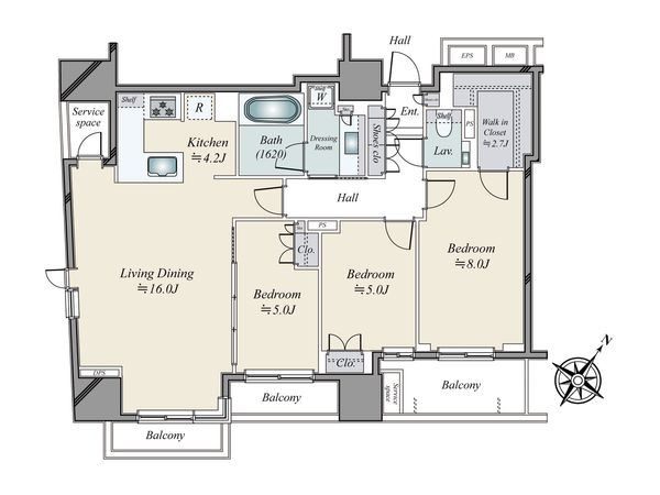 間取図(平面図)