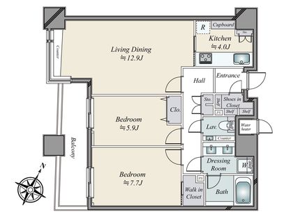 間取図(平面図)