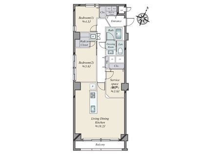 間取図(平面図)