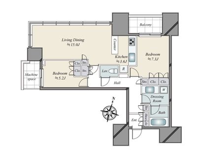 間取図(平面図)