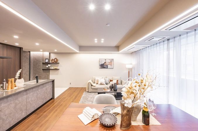 ヴェーゼント赤坂新坂 リビング