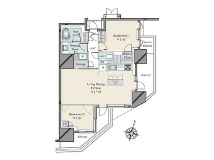 間取図(平面図)