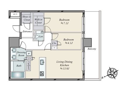 間取図(平面図)