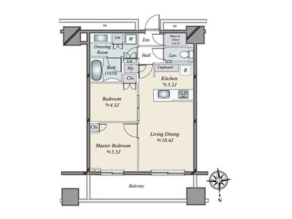 間取図(平面図)