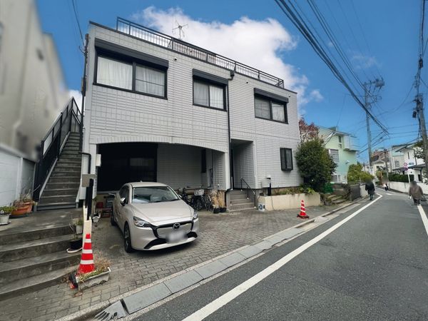 野沢4丁目 土地 前面道路含む外観 野沢4丁目 土地 前面道路含む外観