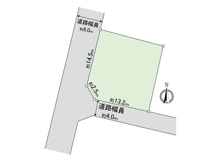 瀬田3丁目 土地 区画図