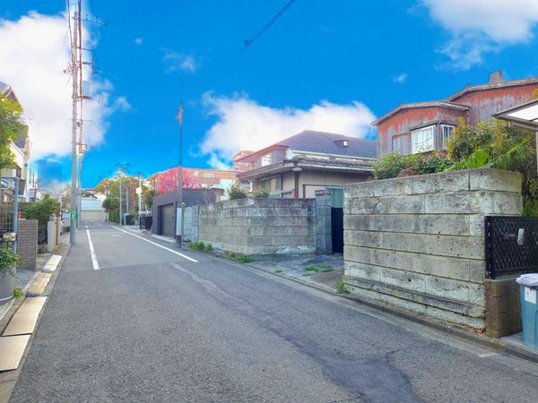 深沢8丁目 土地 前面道路含む外観 深沢8丁目 土地 前面道路含む外観