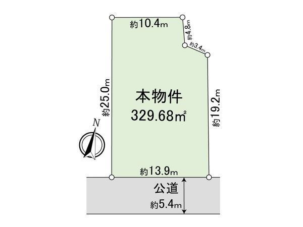 深沢8丁目 土地 区画図 深沢8丁目 土地 区画図