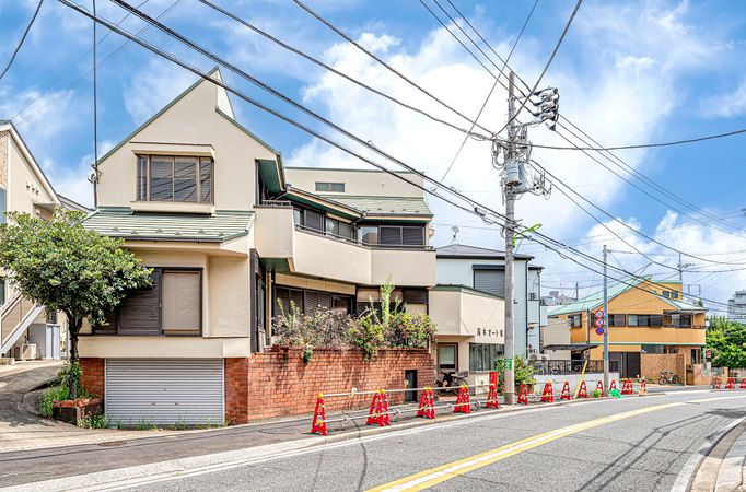 上馬5丁目 土地 前面道路含む外観 上馬5丁目 土地 前面道路含む外観