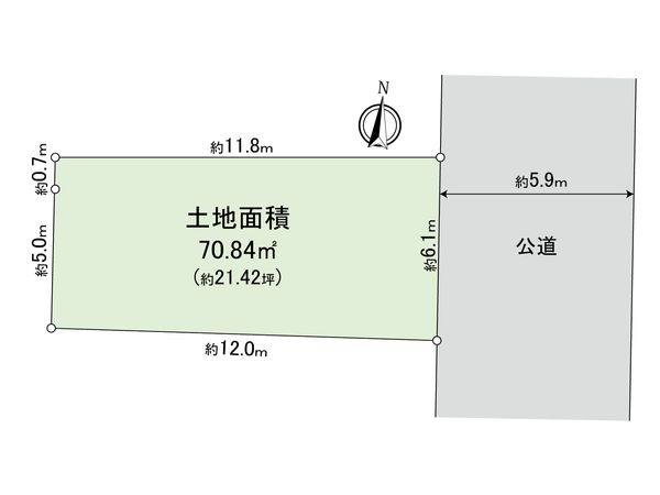 世田谷1丁目戸建 区画図