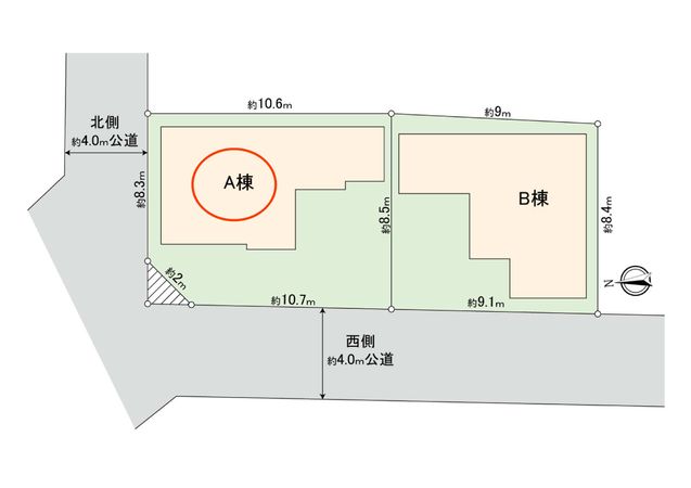 世田谷1丁目 新築戸建 A棟 間取図(平面図)