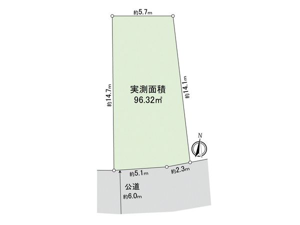 弦巻3丁目 新築戸建 間取図(平面図) 間取図(平面図)