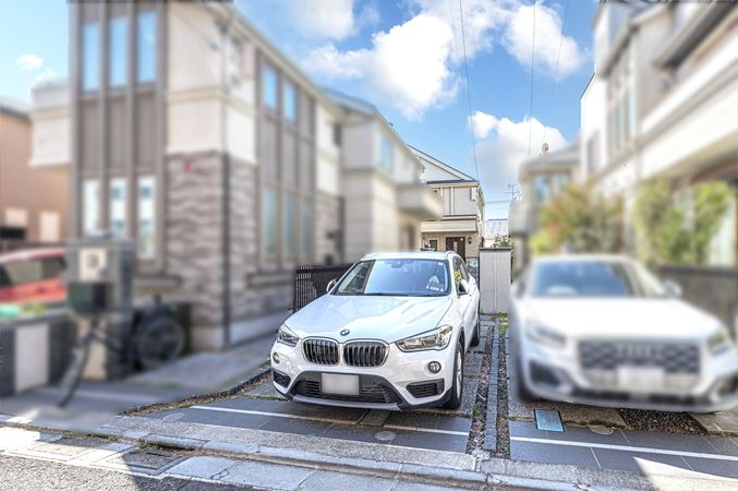奥沢7丁目 借地権付き戸建 駐車場 奥沢7丁目 借地権付き戸建 駐車場