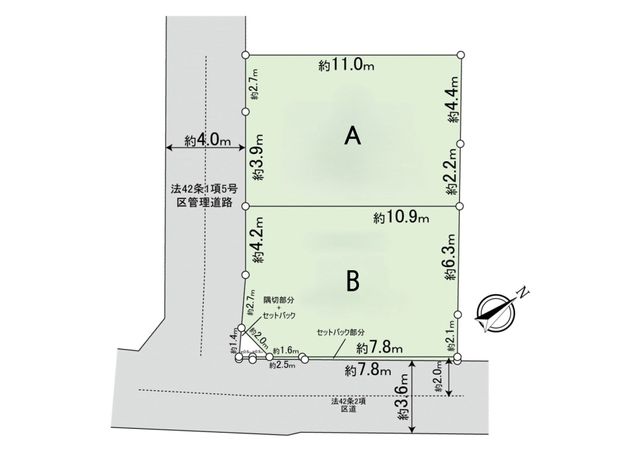 野沢4丁目新築戸建A棟 間取図(平面図) 野沢4丁目新築戸建A棟 間取図(平面図)