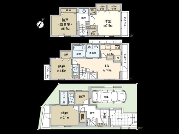 間取図(平面図)