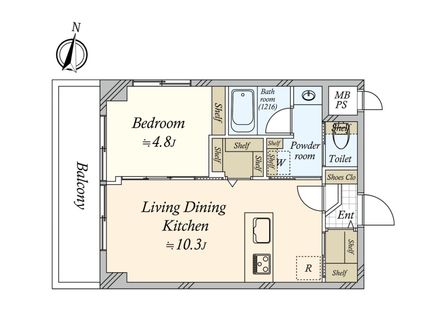 間取図(平面図)