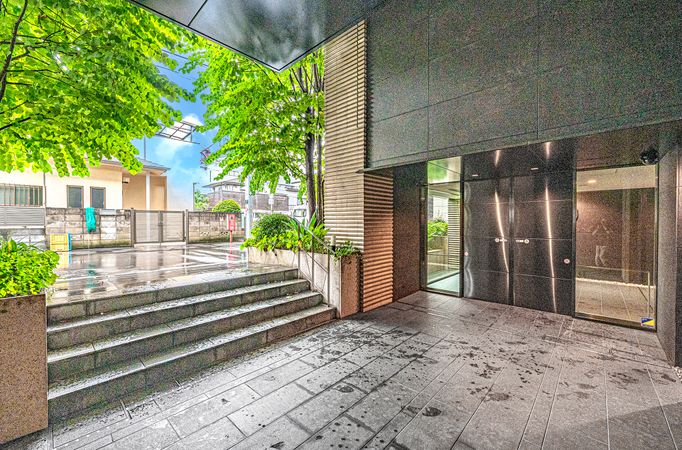 パークホームズ駒沢ザレジデンス エントランス