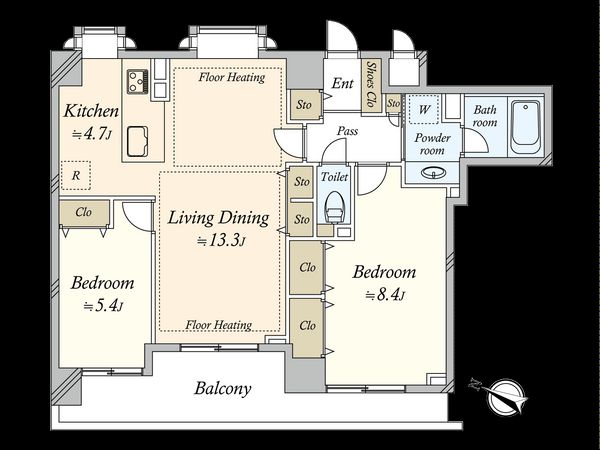間取図(平面図)