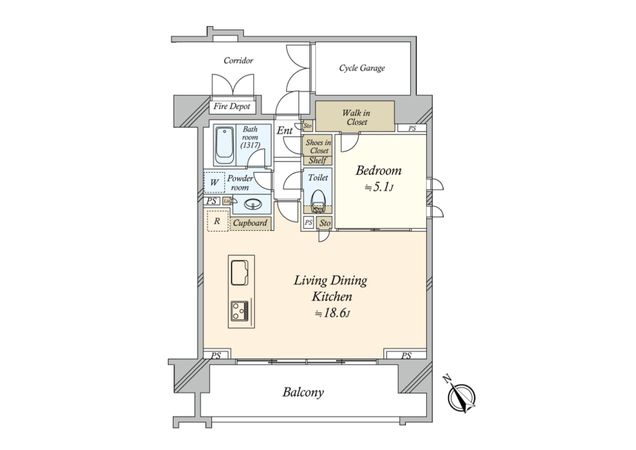 ザ・グランプルーヴ上馬 間取図(平面図) ザ・グランプルーヴ上馬 間取図(平面図)