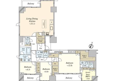 間取図(平面図)
