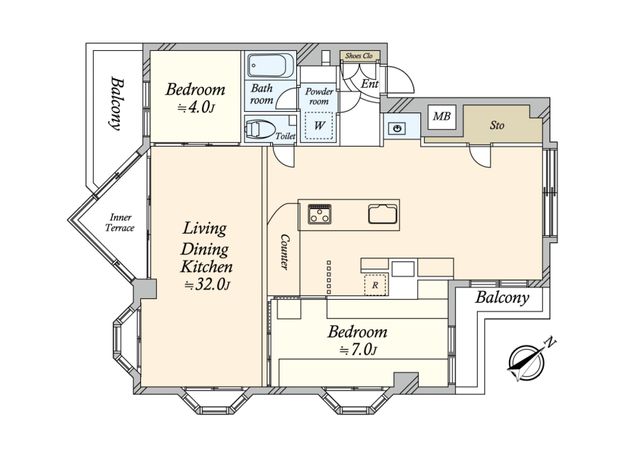 間取図(平面図)