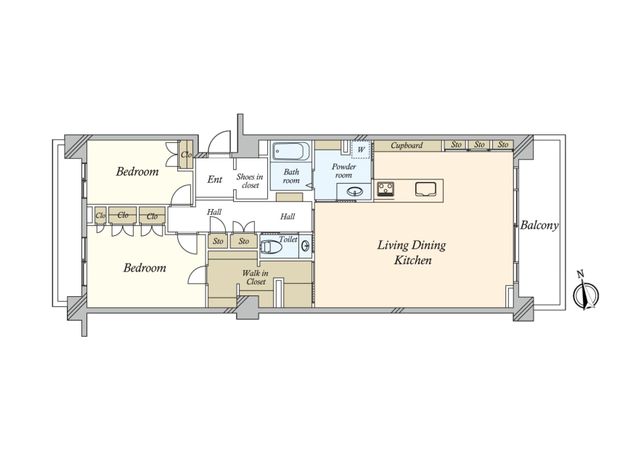 ラ・コルダ弦巻 フォレストコート 間取図(平面図) ラ・コルダ弦巻 フォレストコート 間取図(平面図)