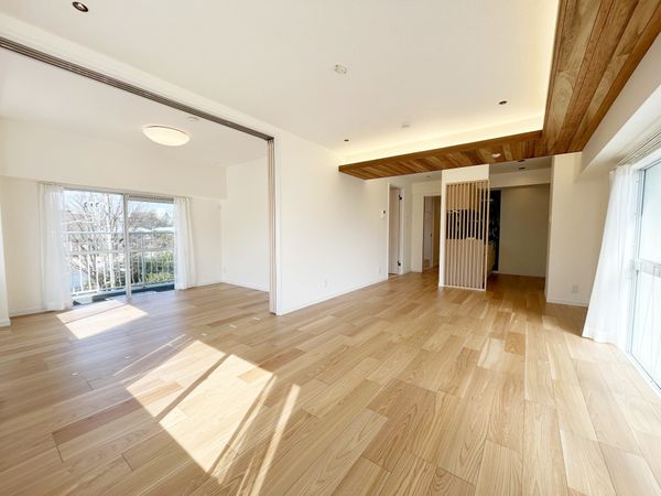 三井馬事公苑南ハイツ リビング 三井馬事公苑南ハイツ リビング