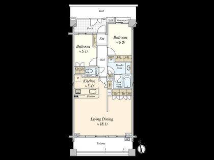 間取図(平面図)