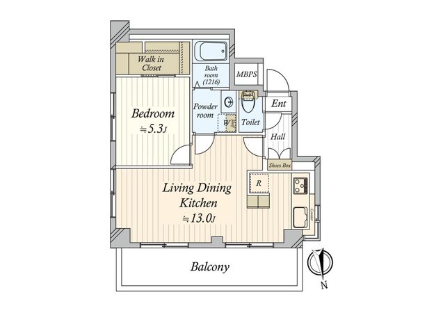 藤和世田谷コープⅢ 間取図(平面図) 間取図(平面図)