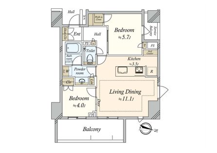 間取図(平面図)
