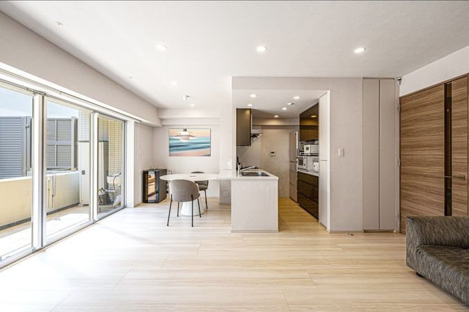 リストレジデンス桜新町 リビング