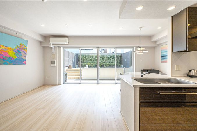 リストレジデンス桜新町 リビング