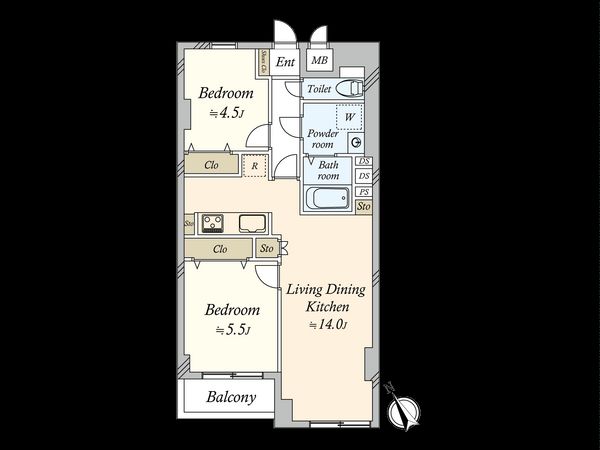 シャンボール弦巻 間取図(平面図) シャンボール弦巻 間取図(平面図)