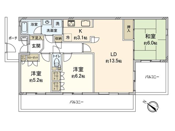 間取図(平面図)