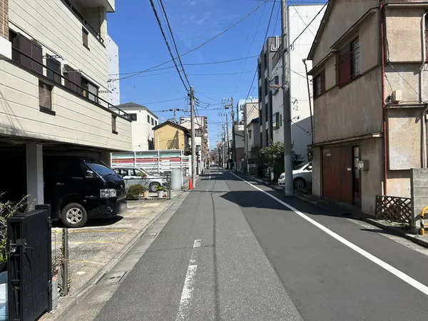 前面道路