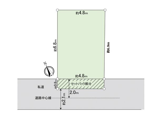 亀戸9丁目 土地 区画図 亀戸9丁目 土地 区画図