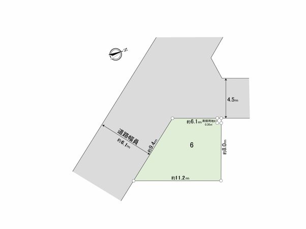 平井1丁目 土地 6区画 区画図 区画図