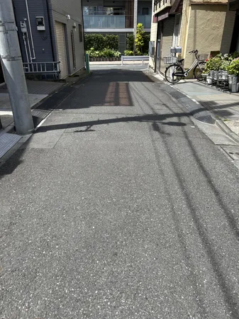 前面道路幅員は約４ｍ