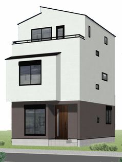 平井1丁目 新築戸建 外観パース図