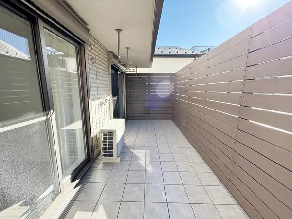 ２階バルコニー