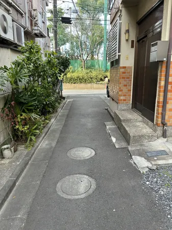 前面道路