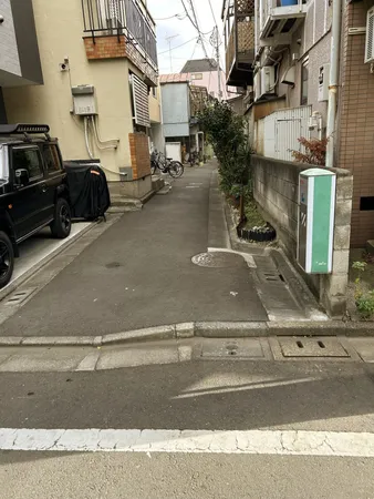 前面道路