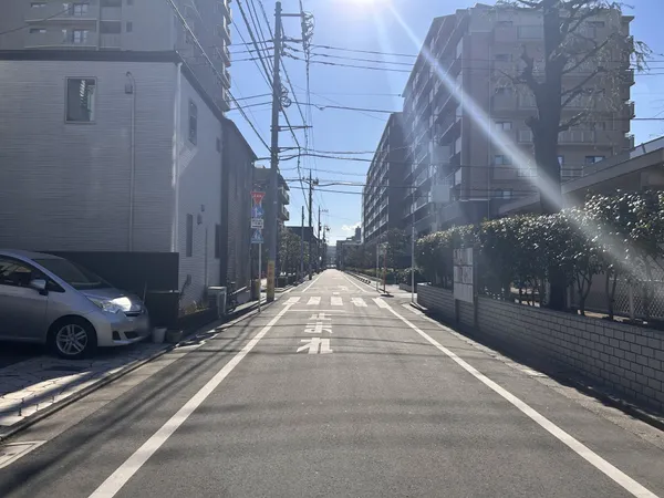 前面道路