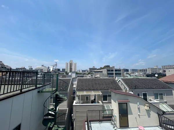ルーフバルコニーからの眺望