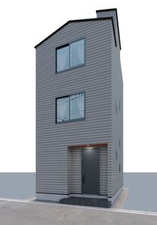 大島3丁目 新築戸建 外観パース図