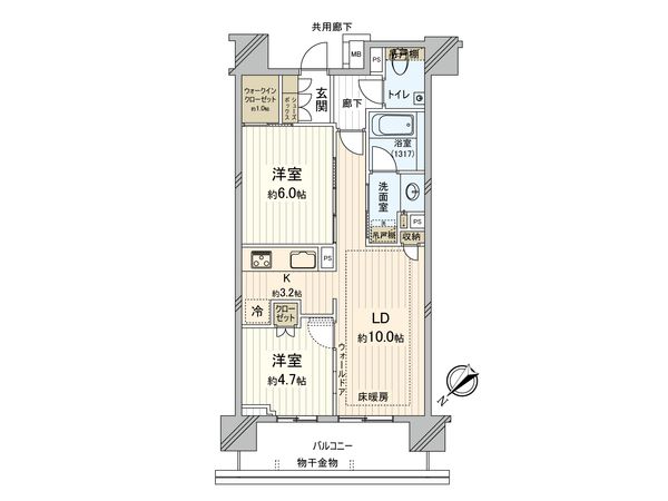 ザ・パークハウス曳舟 間取図(平面図) ザ・パークハウス曳舟 間取図(平面図)