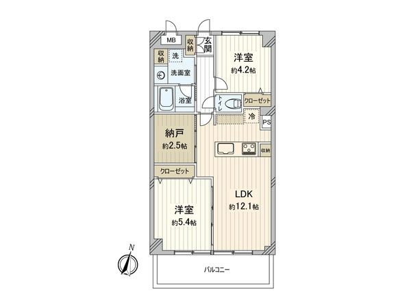 ライオンズマンション亀戸第3 間取図(平面図) 間取図(平面図)